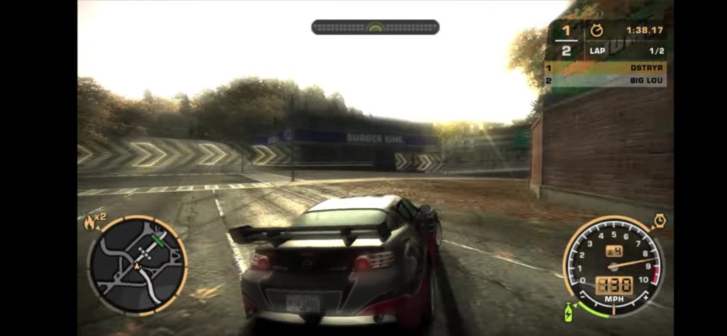 NFS Most Wanted 2005 about