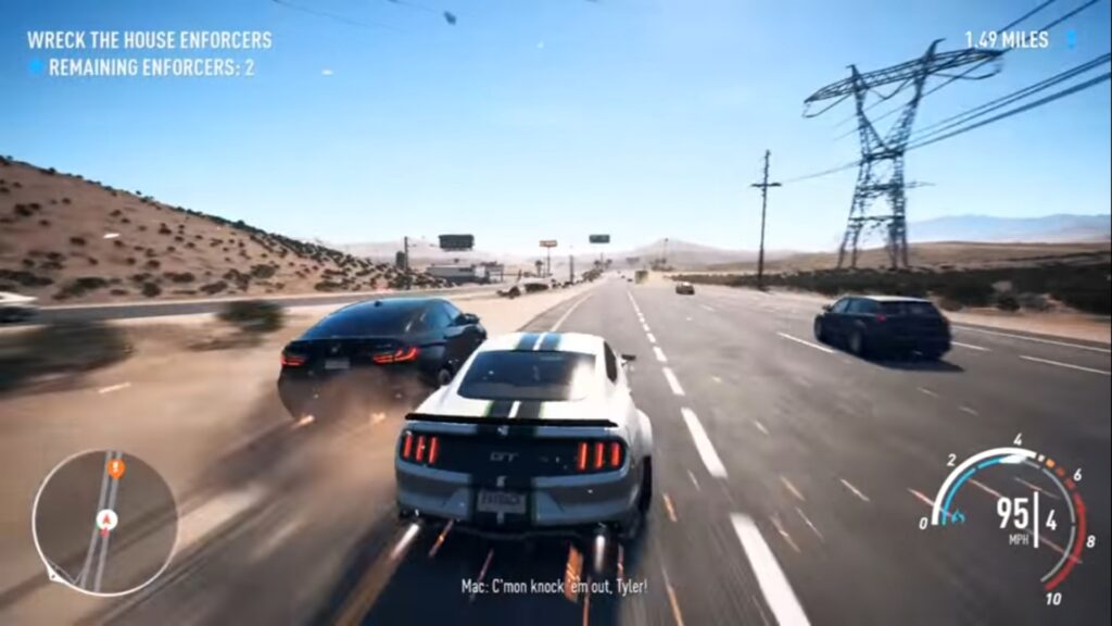 System requirements of NFS Payback